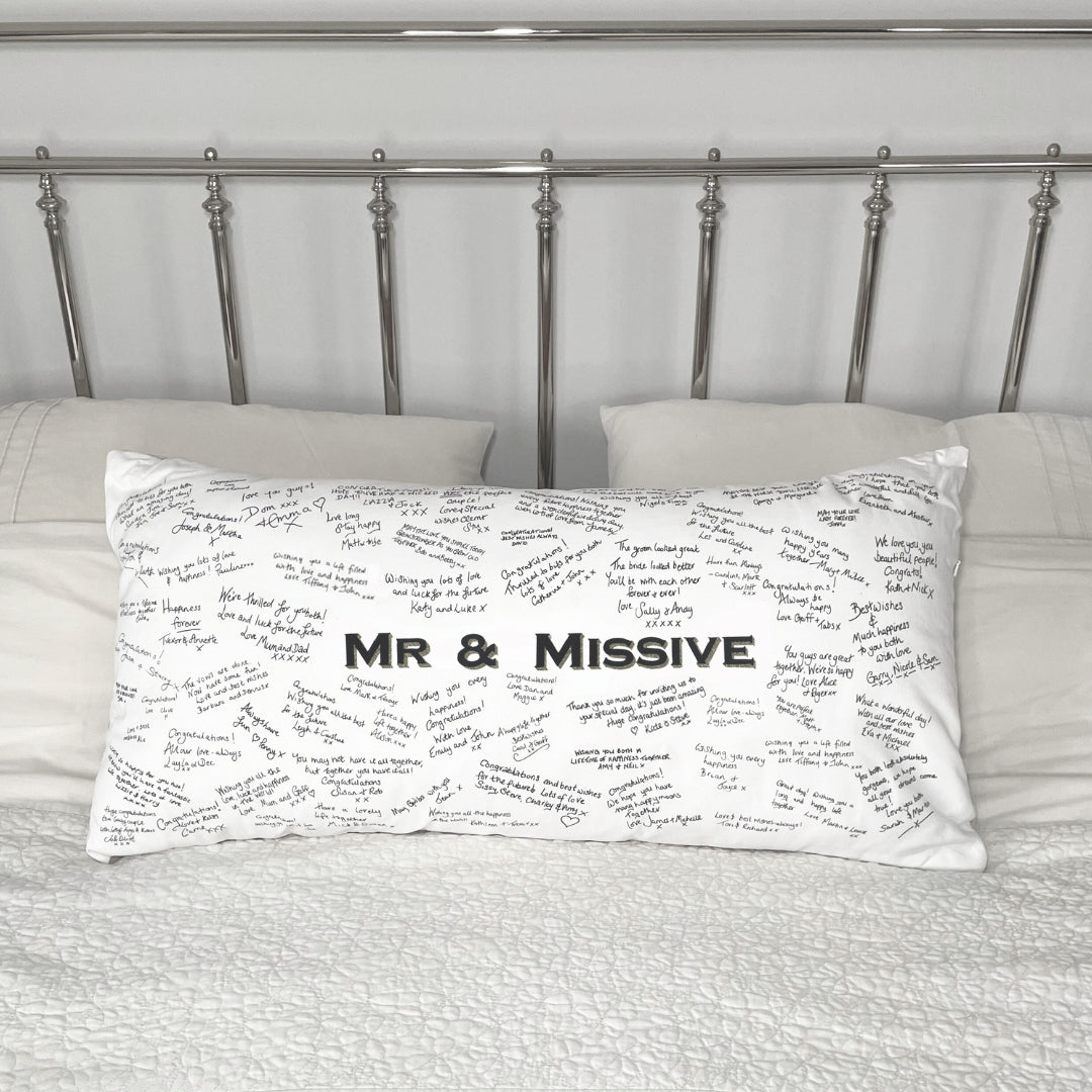 Large Classic Handwritten Cushion